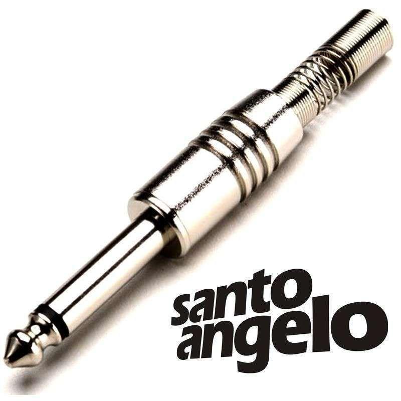 Plug P10 Mono Ninja Santo Angelo - Eletronica Castro - Cabos de